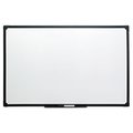 Coolcrafts Dry Erase Board  Melamine  48 x 36  Black Frame CO886972